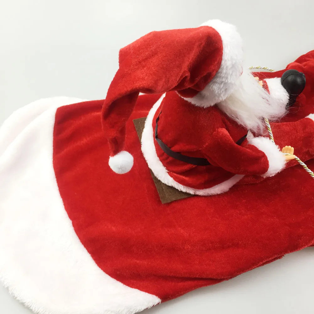 Santa Christmas Costume Outfit for Dogs and Cats
