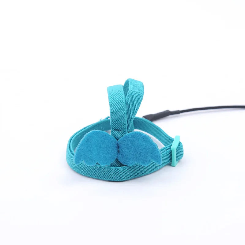 Adjustable Parrot Harness and Flying Leash Set