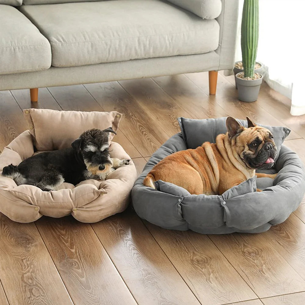 3-in-1 Warm Dog and Cat Bed Sofa Cushion