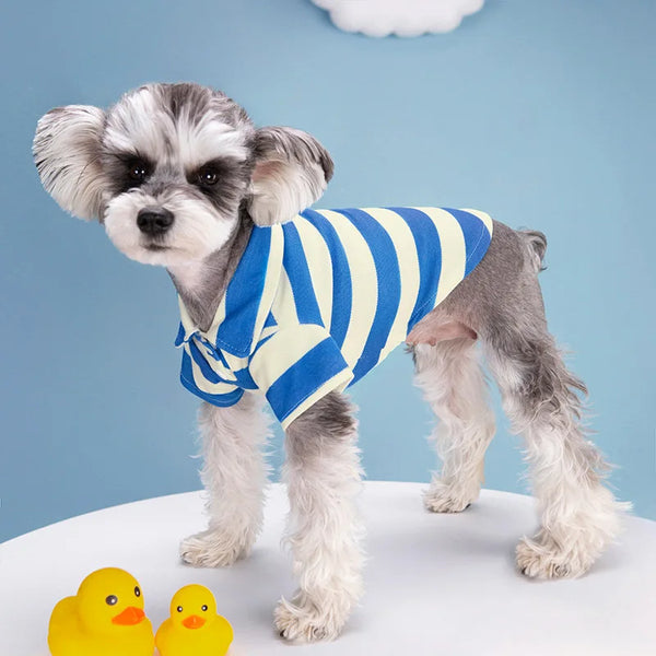 Summer Polo Shirt for Dogs and Cats - Casual Everyday Tee