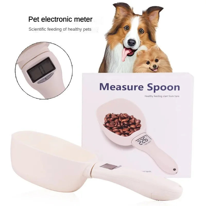 Digital Pet Food Measuring Scoop for Cats and Dogs