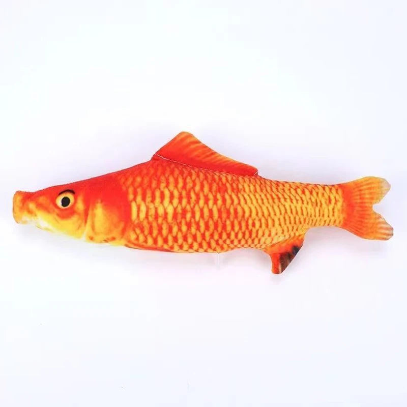 Simulation Fish Catnip Kicker Toy for Cats
