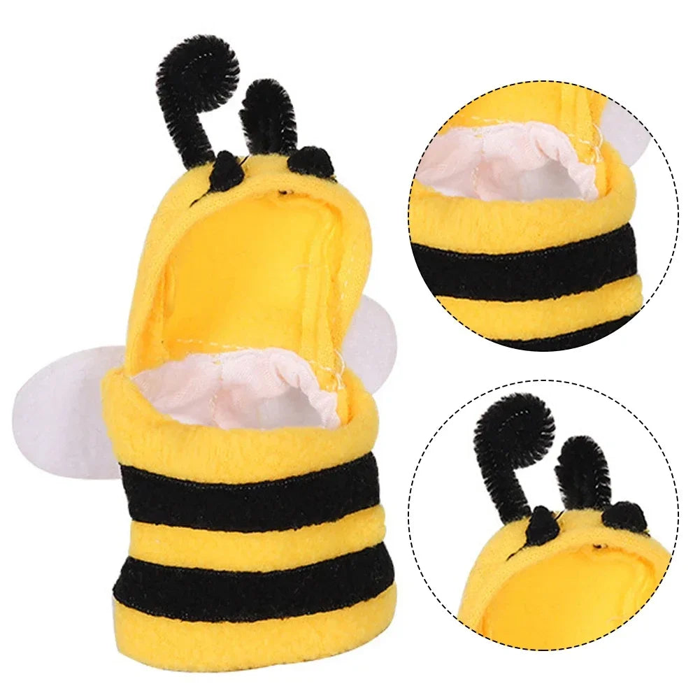 Cute Bee Costume Flying Suit for Pet Birds
