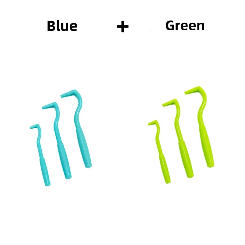 Easy-Grip Tick and Flea Remover Hook Set for Dogs and Cats