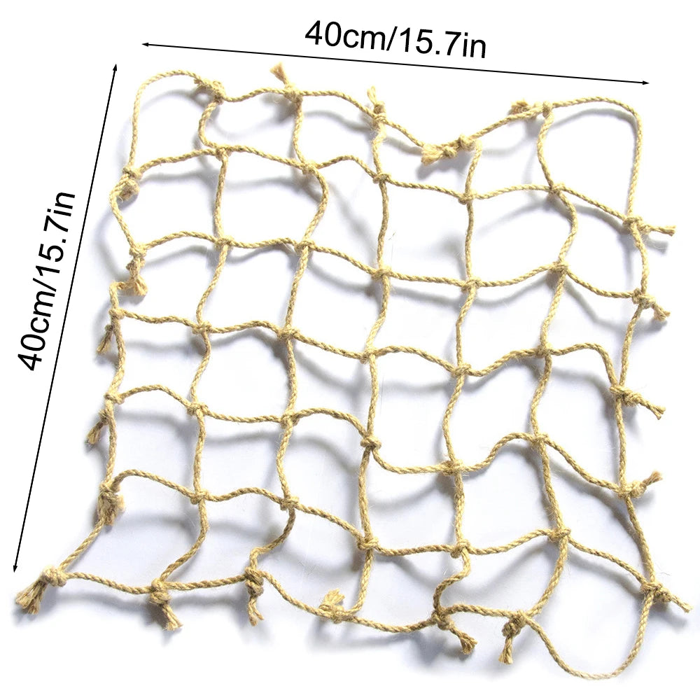 Rope Climbing Net Toy for Parrots and Small Birds