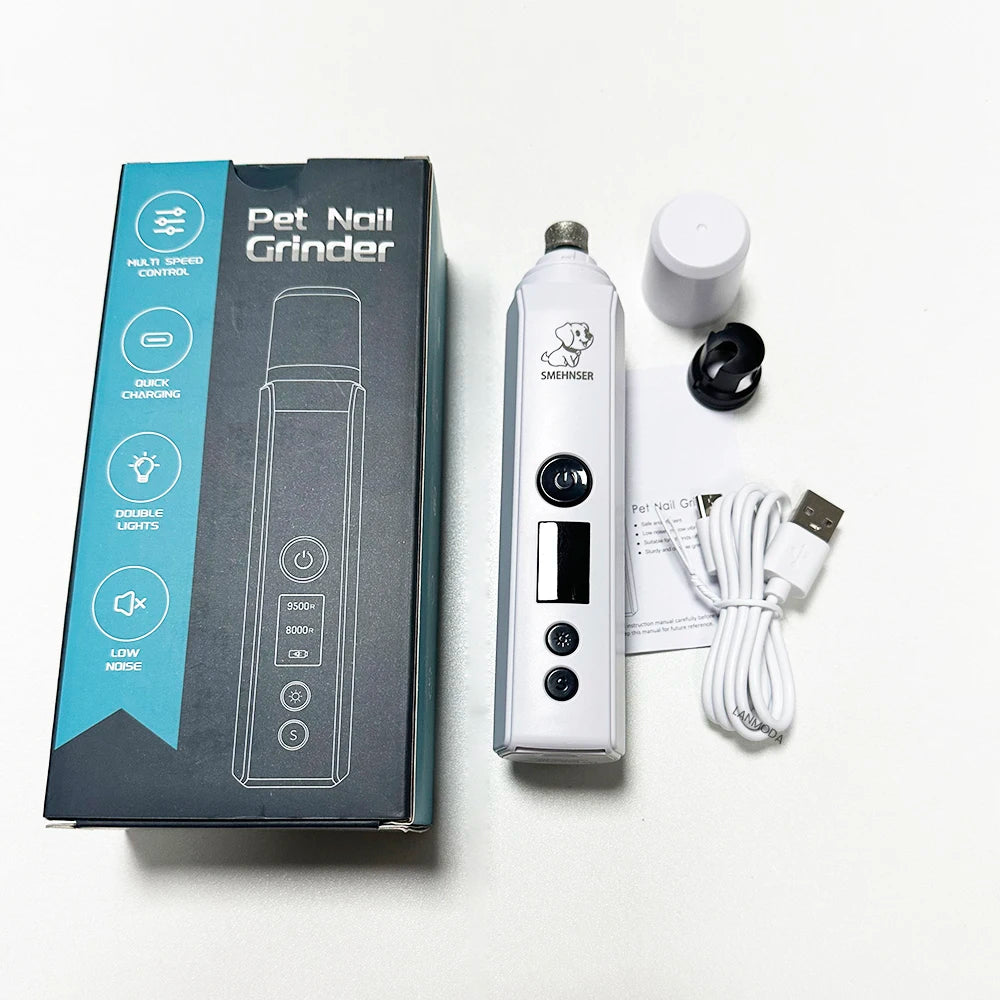 Electric Dog Nail Grinder for Small to Large Pets