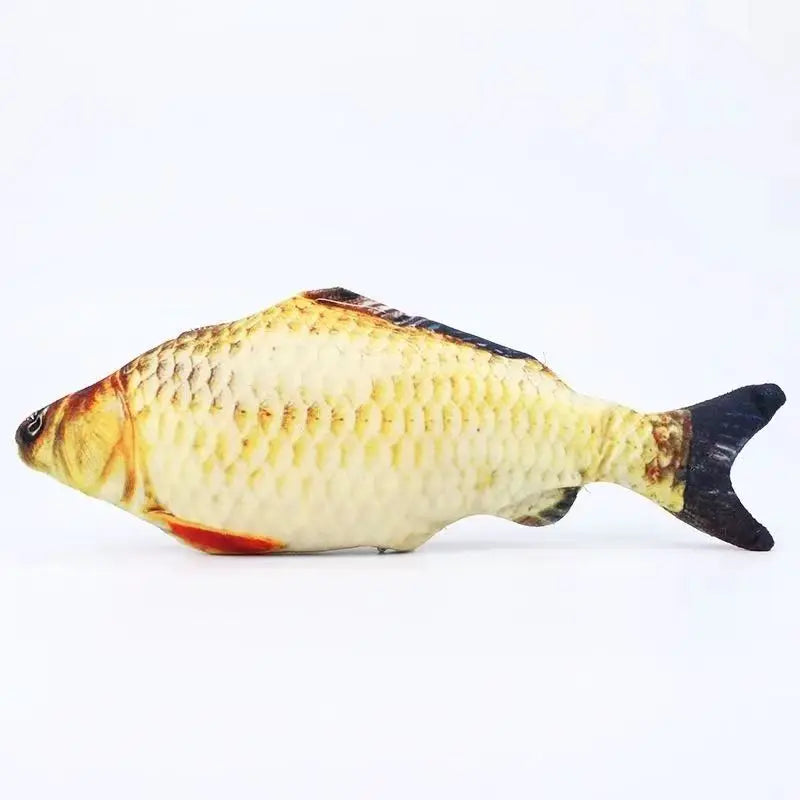 Simulation Fish Catnip Kicker Toy for Cats