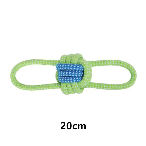 Interactive Cotton Rope Chew Toy Set for Dogs
