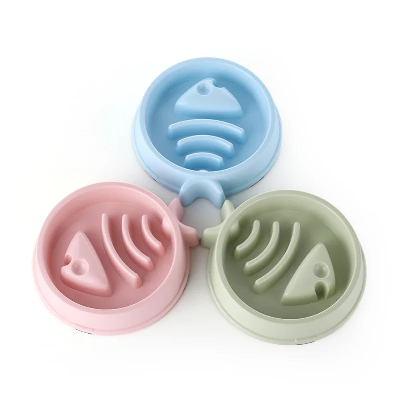 Non-Slip Slow Feeder Bowl for Dogs and Cats