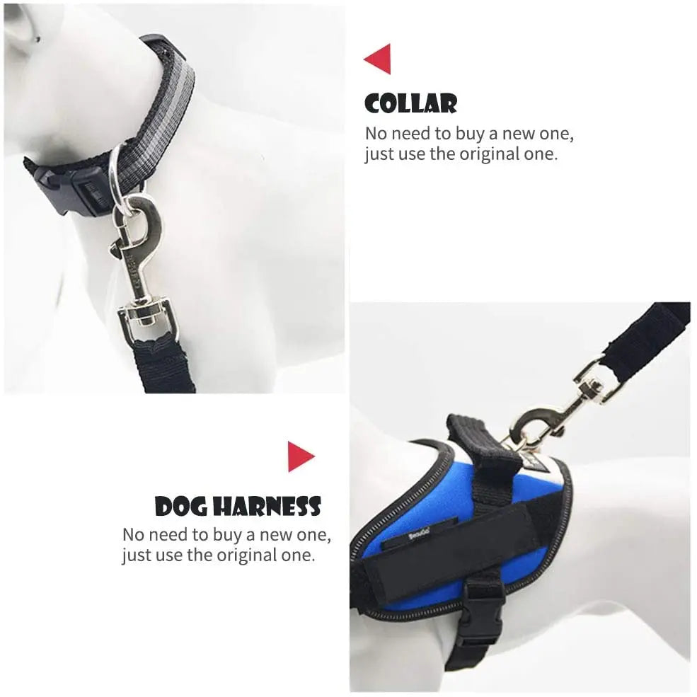 Adjustable Car Seat Belt Safety Lead for Dogs and Cats