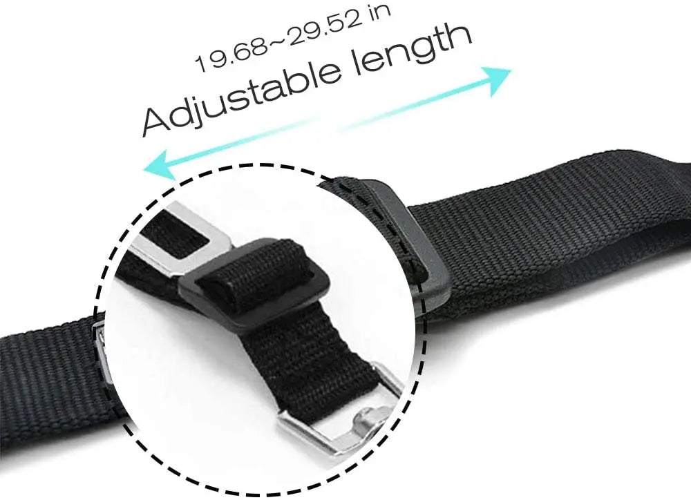Adjustable Car Seat Belt Safety Lead for Dogs and Cats