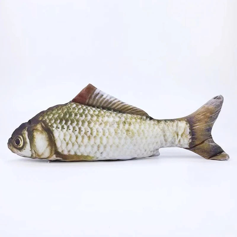 Simulation Fish Catnip Kicker Toy for Cats