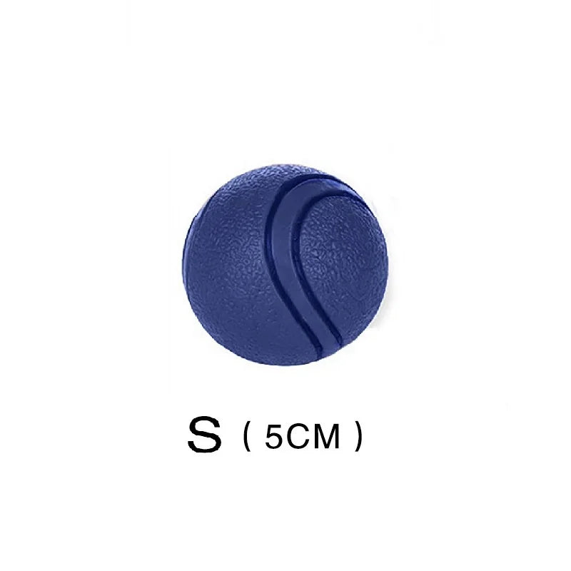 Bite-Resistant Rubber Ball Dog Toy for Strong Chewers