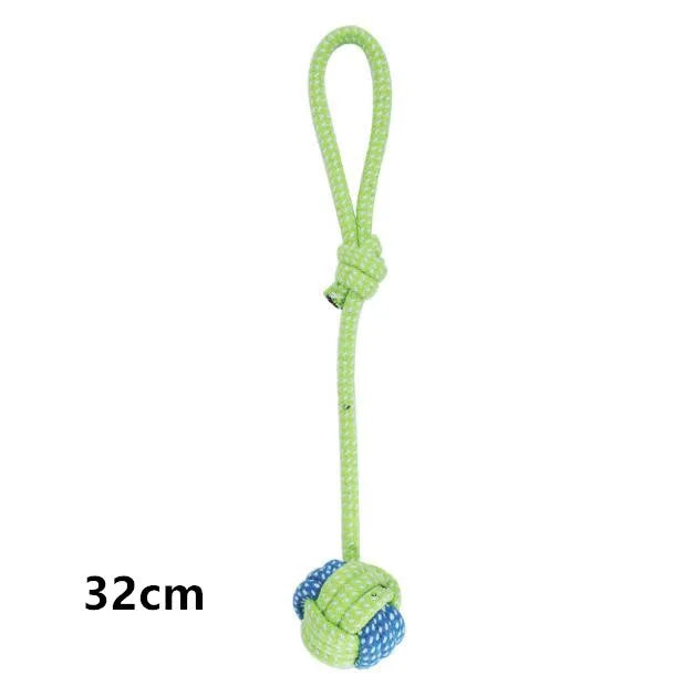 Interactive Cotton Rope Chew Toy Set for Dogs
