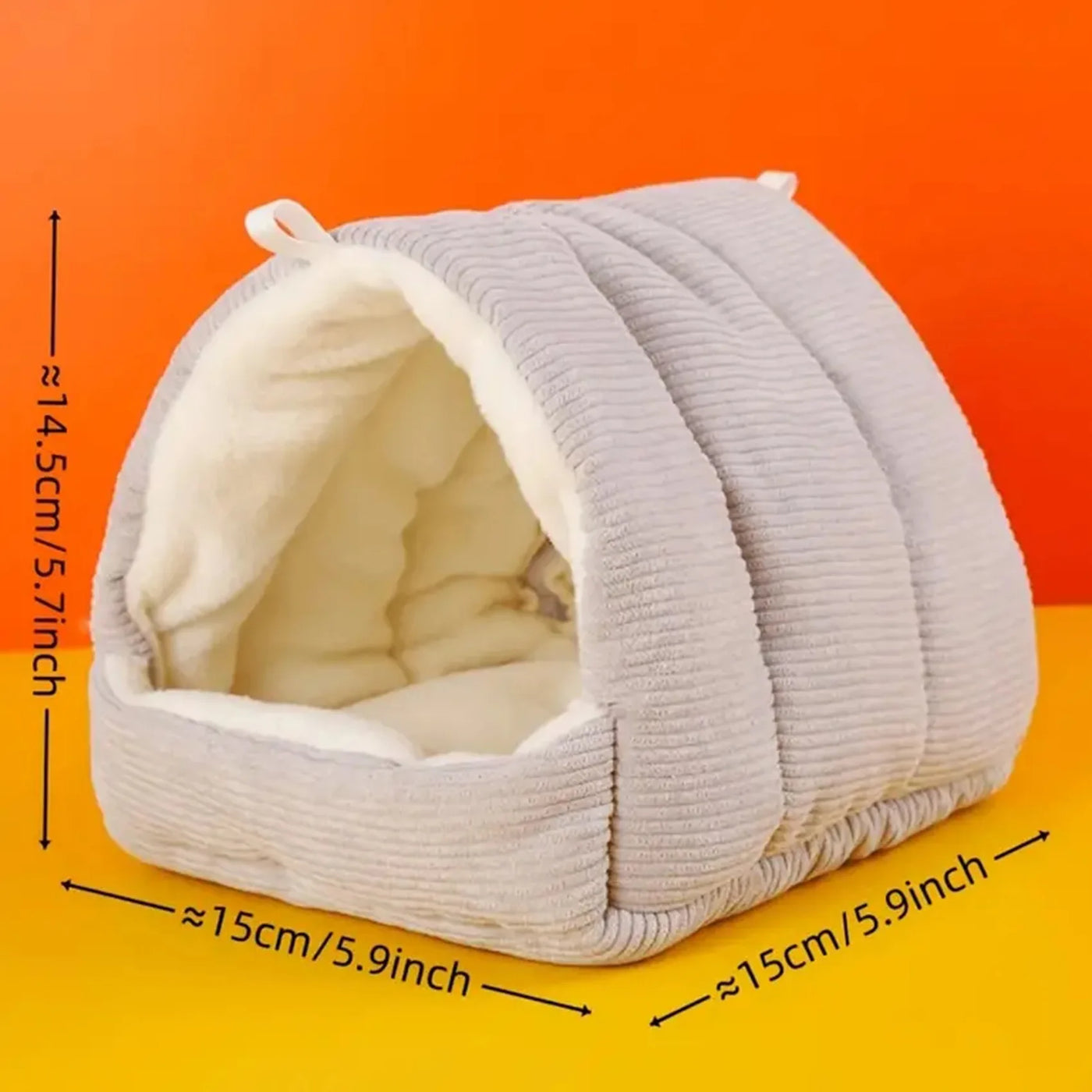 Warm Cotton Bird Nest Hut for Budgies and Parrots