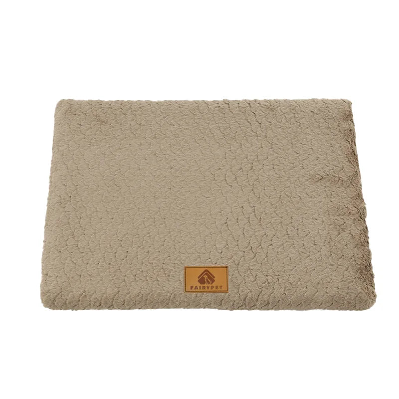 Cozy 3D Foam Orthopedic Dog Bed With Washable Faux Fur Cover