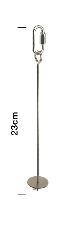 Stainless Steel Fruit Skewer Holder for Parrots