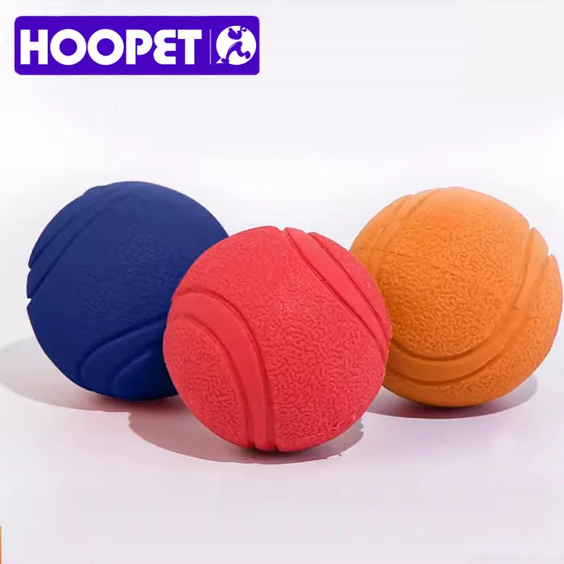 Bite-Resistant Rubber Ball Dog Toy for Strong Chewers