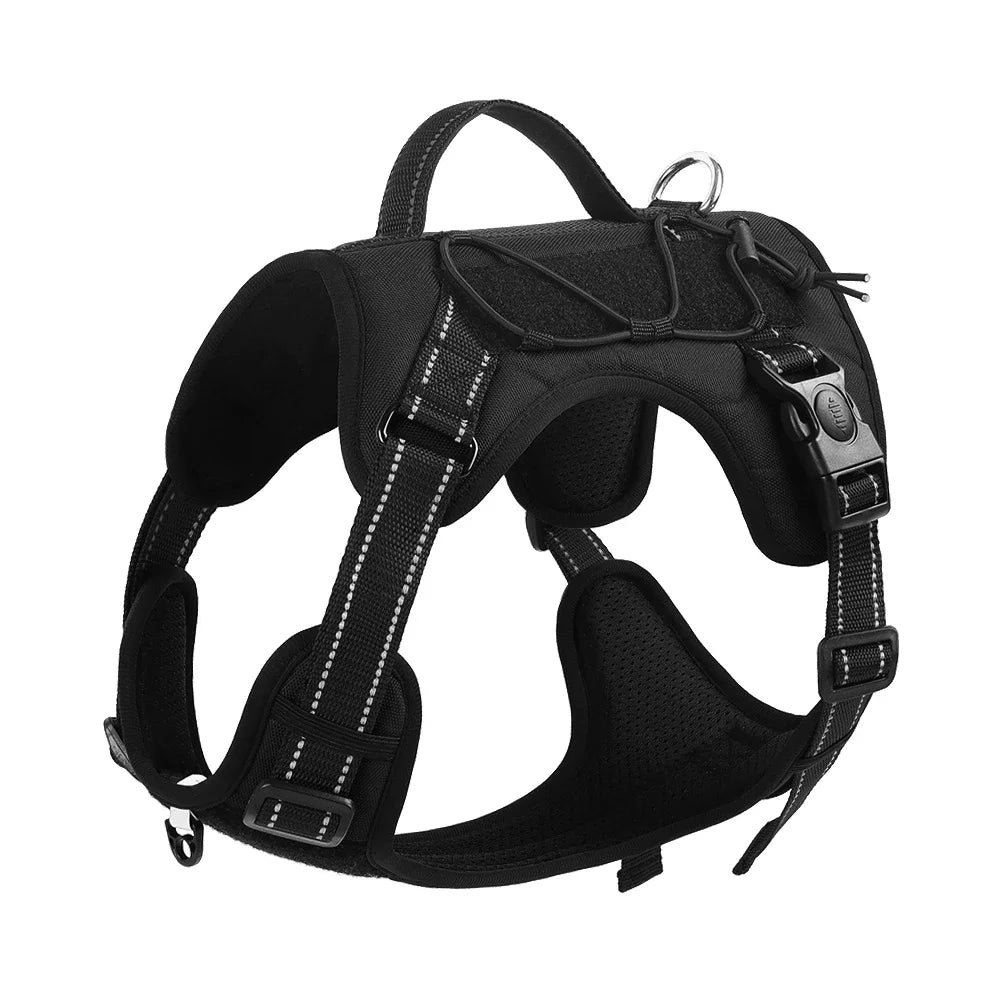 Reflective No-Pull Nylon Dog Harness for Daily Walks
