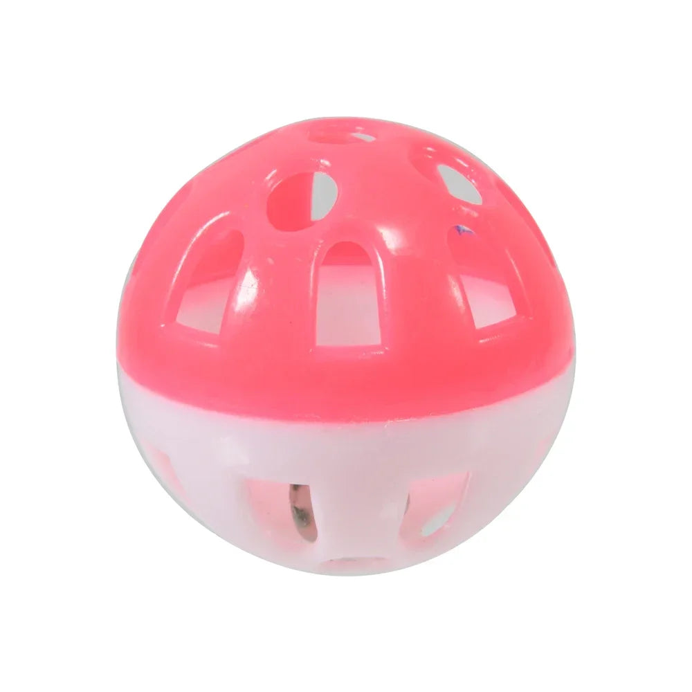 10-Piece Hollow Bell Ball Toy Set for Parrots