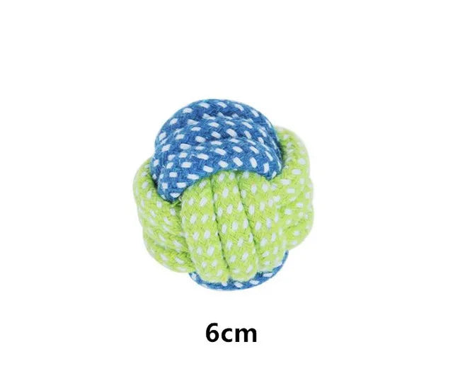 Interactive Cotton Rope Chew Toy Set for Dogs