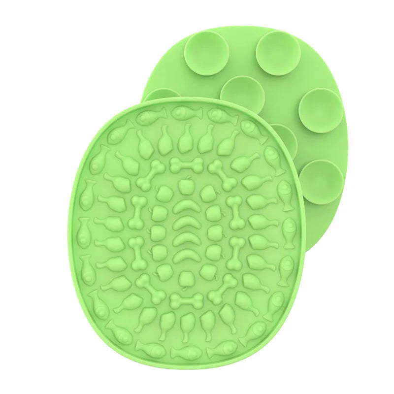 Suction Cup Slow Feeding Lick Mat for Small Pets