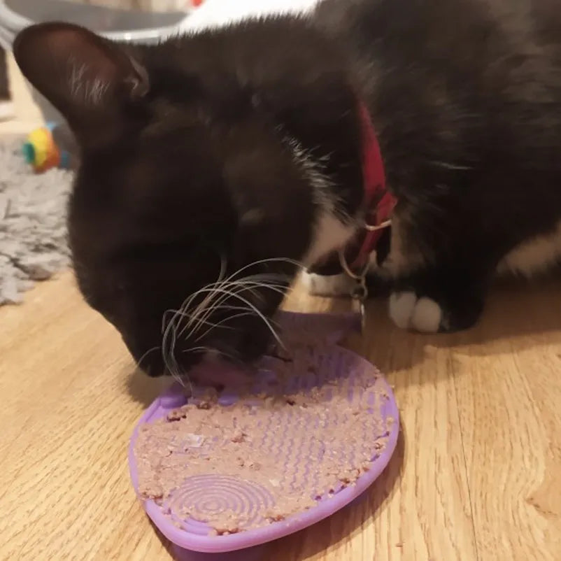 Suction Cup Slow Feeding Lick Mat for Small Pets