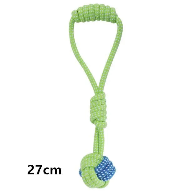 Interactive Cotton Rope Chew Toy Set for Dogs