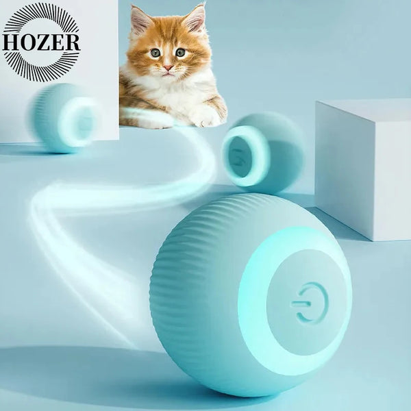 Rechargeable Smart Rolling Cat Ball Toy