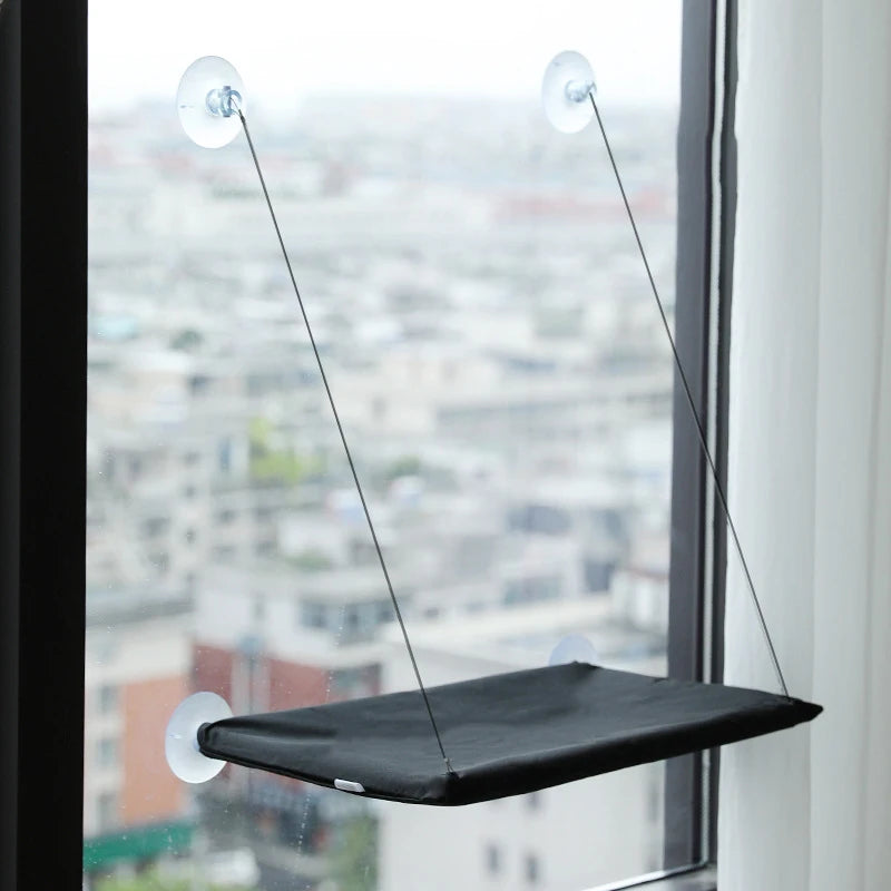 Window Hanging Cat Hammock with Washable Detachable Seat
