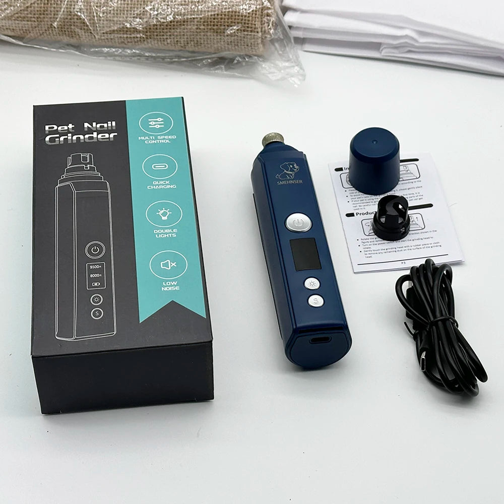 Electric Dog Nail Grinder for Small to Large Pets
