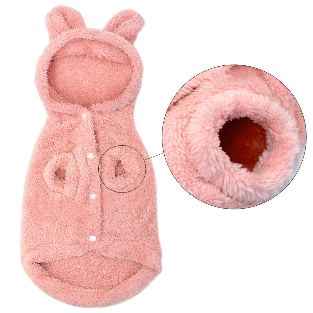 Cotton Winter Coat Jacket for Cats and Small Dogs