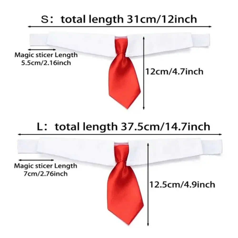 Adjustable Pet Bow Tie Neck Tie for Small Dogs and Cats