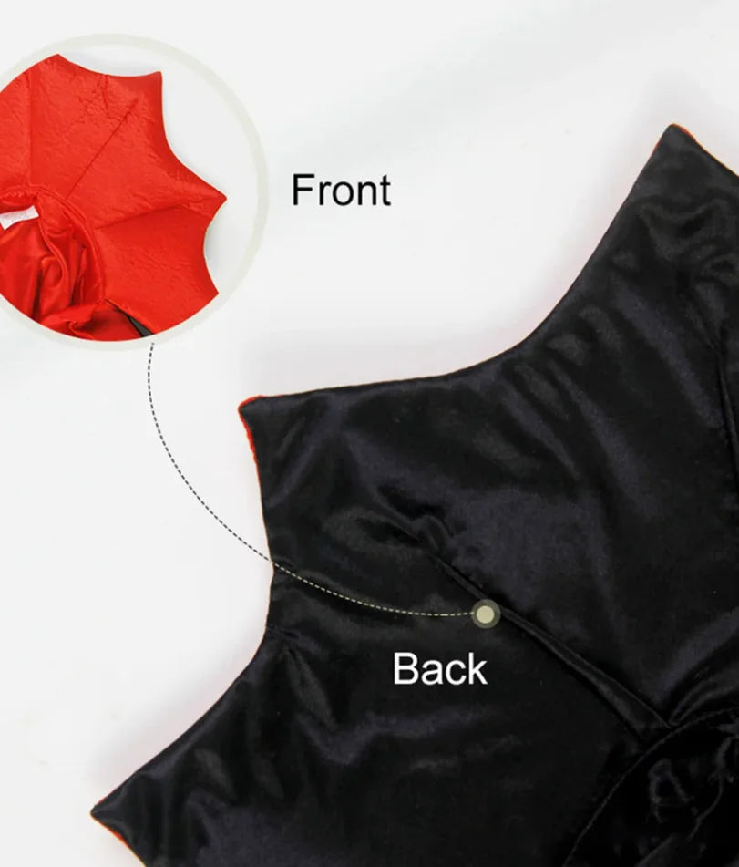 Vampire Cloak Halloween Costume for Cats and Small Dogs