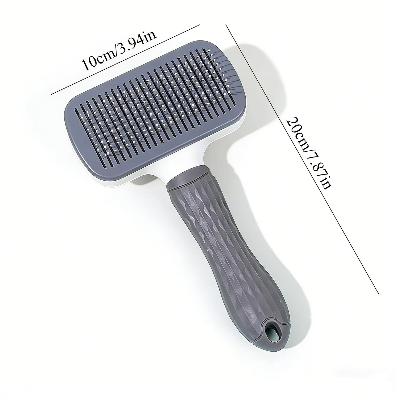 One-Click Pet Grooming Brush for Dogs and Cats