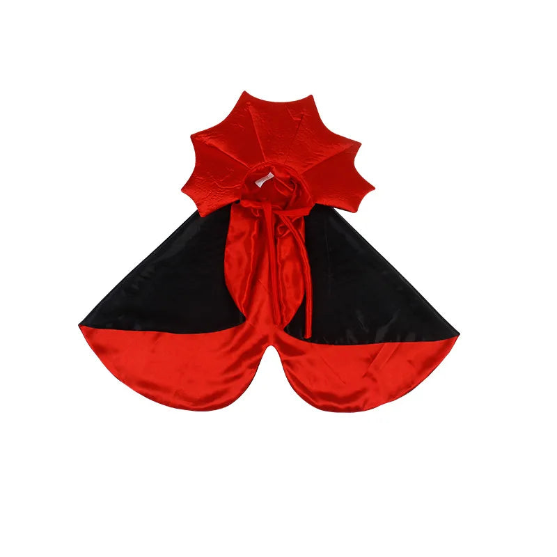 Vampire Cloak Halloween Costume for Cats and Small Dogs