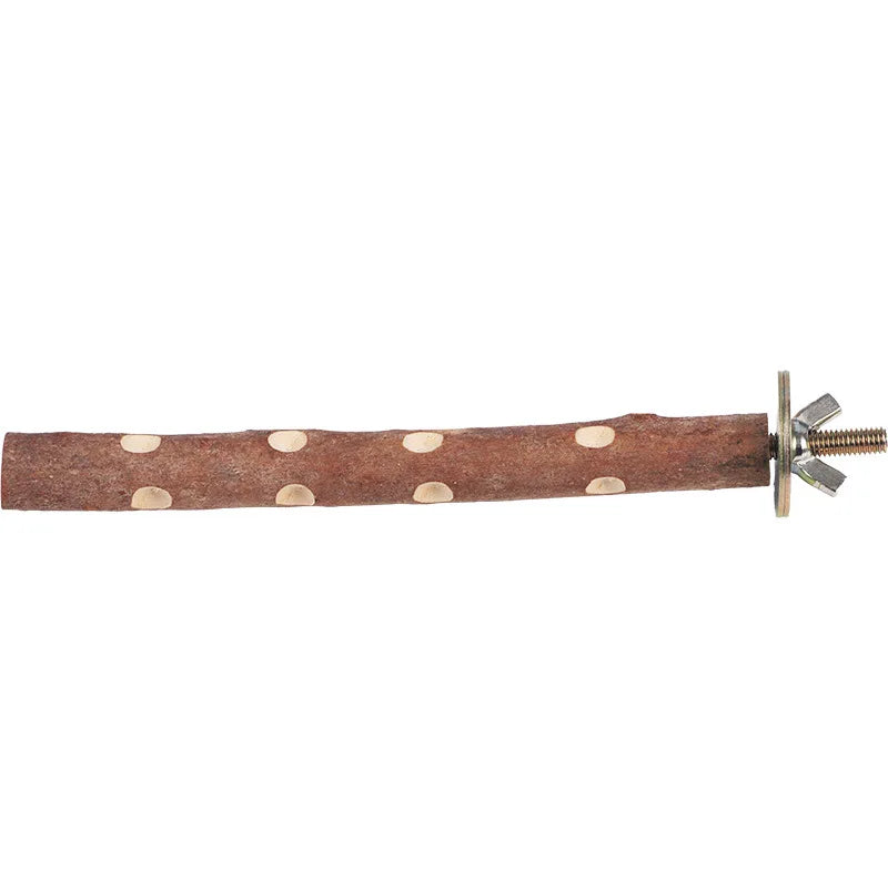 Natural Wood Bird Perch Stand for Cage Exercise