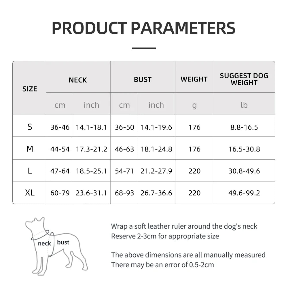 Reflective No-Pull Nylon Dog Harness for Daily Walks