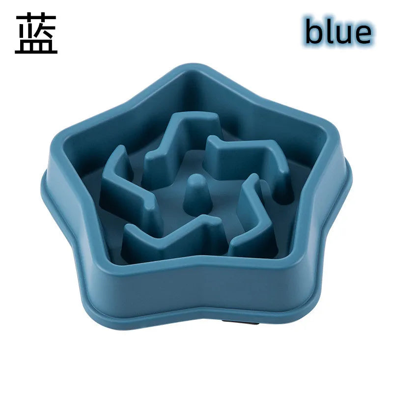 Non-Slip Slow Feeder Bowl for Dogs and Cats