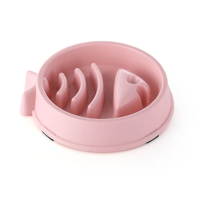 Non-Slip Slow Feeder Bowl for Dogs and Cats
