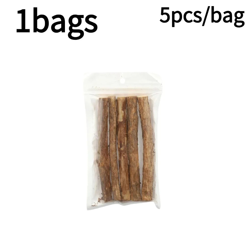 Natural Catnip Chew Sticks for Dental Play