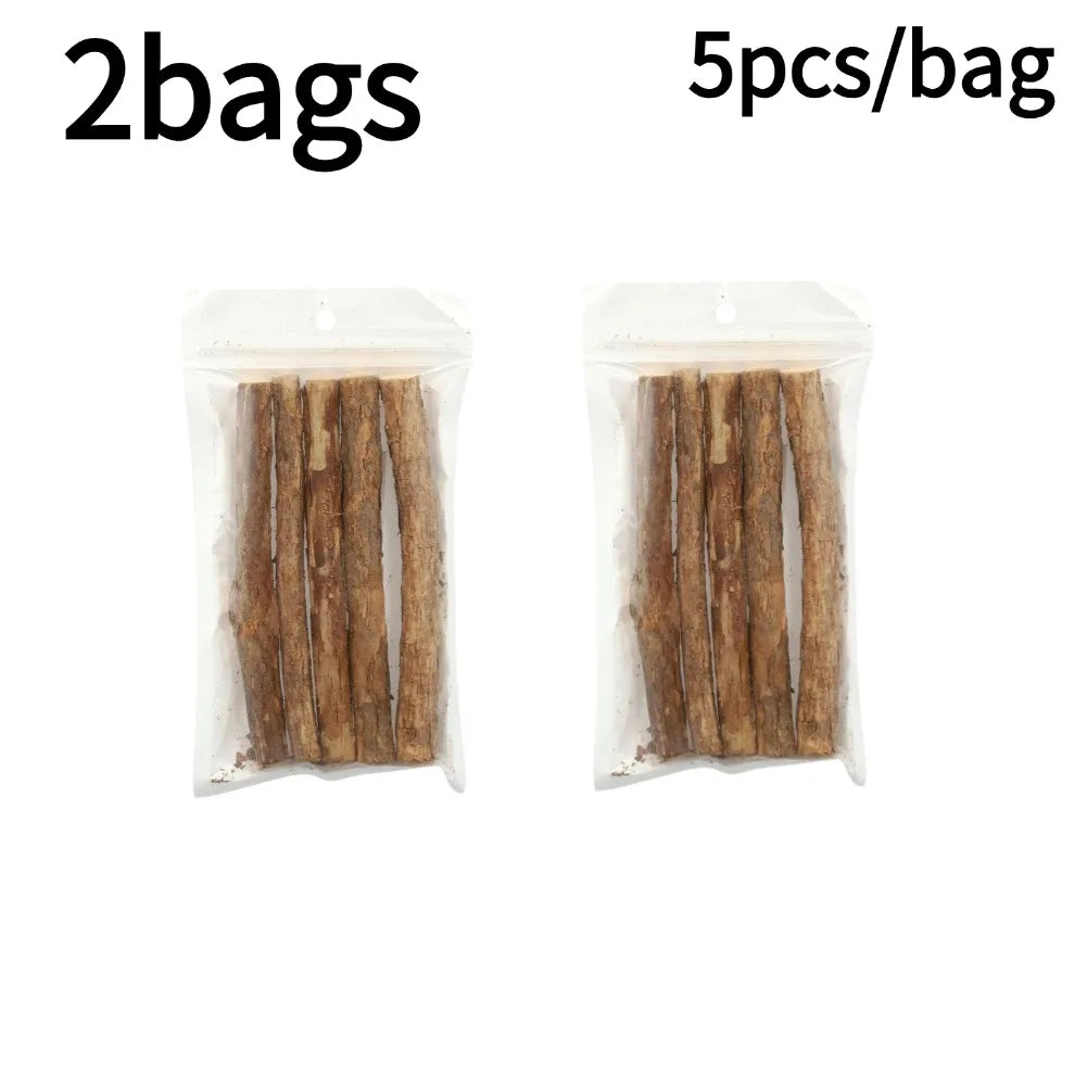 Natural Catnip Chew Sticks for Dental Play