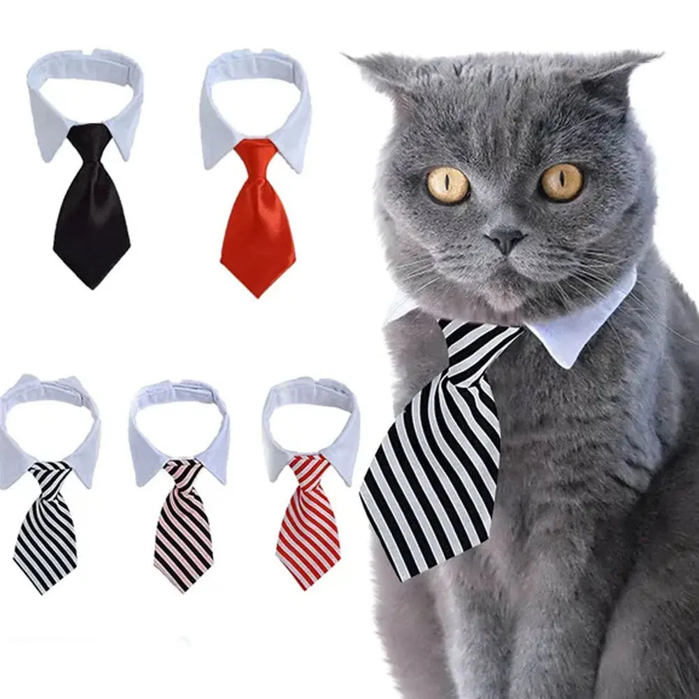 Adjustable Pet Bow Tie Neck Tie for Small Dogs and Cats