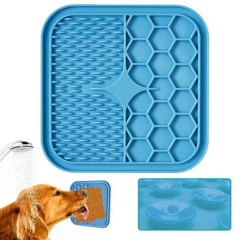 Suction Cup Slow Feeding Lick Mat for Small Pets