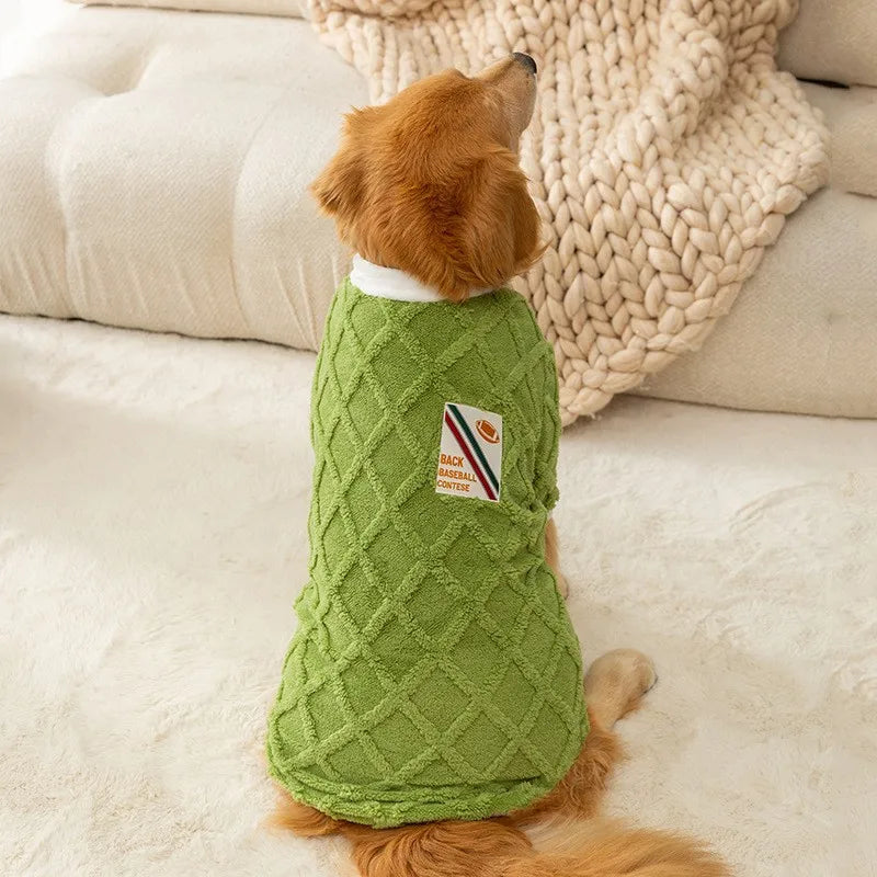 Soft Fleece Big Dog Hoodie Jacket for Labradors and Retrievers