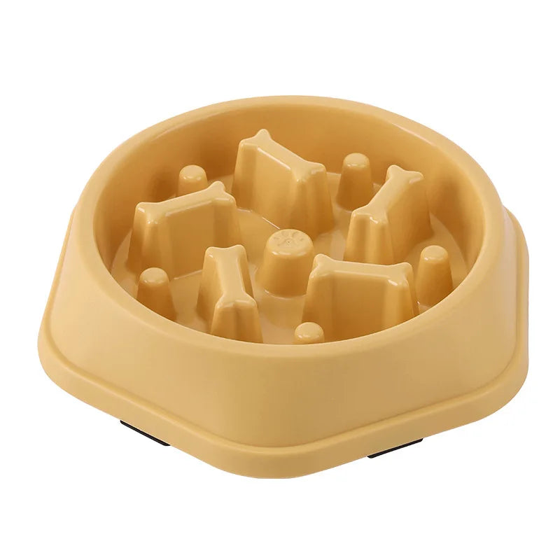Non-Slip Slow Feeder Bowl for Dogs and Cats