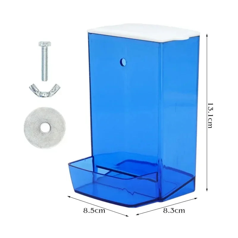 Anti-Splash Automatic Bird Feeder Dispenser Box