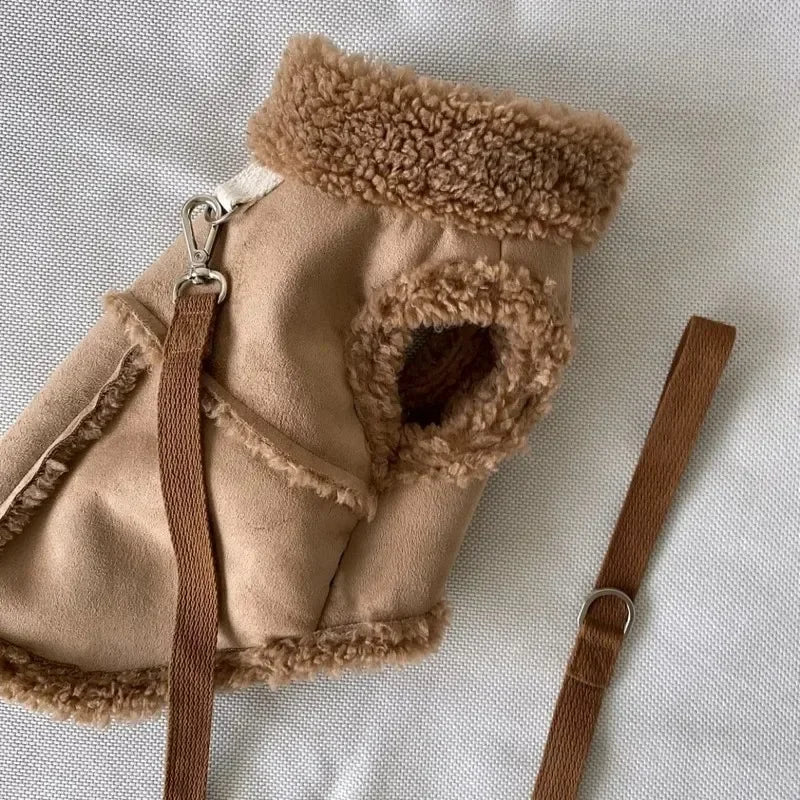 Cute Cotton Vest Jacket for Small Dogs and Cats