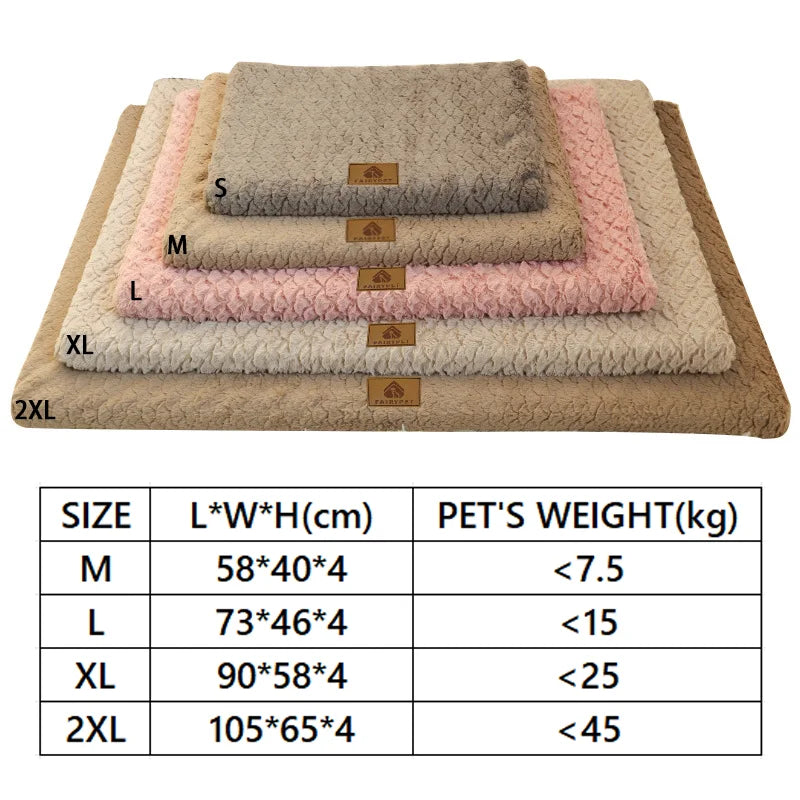 Cozy 3D Foam Orthopedic Dog Bed With Washable Faux Fur Cover