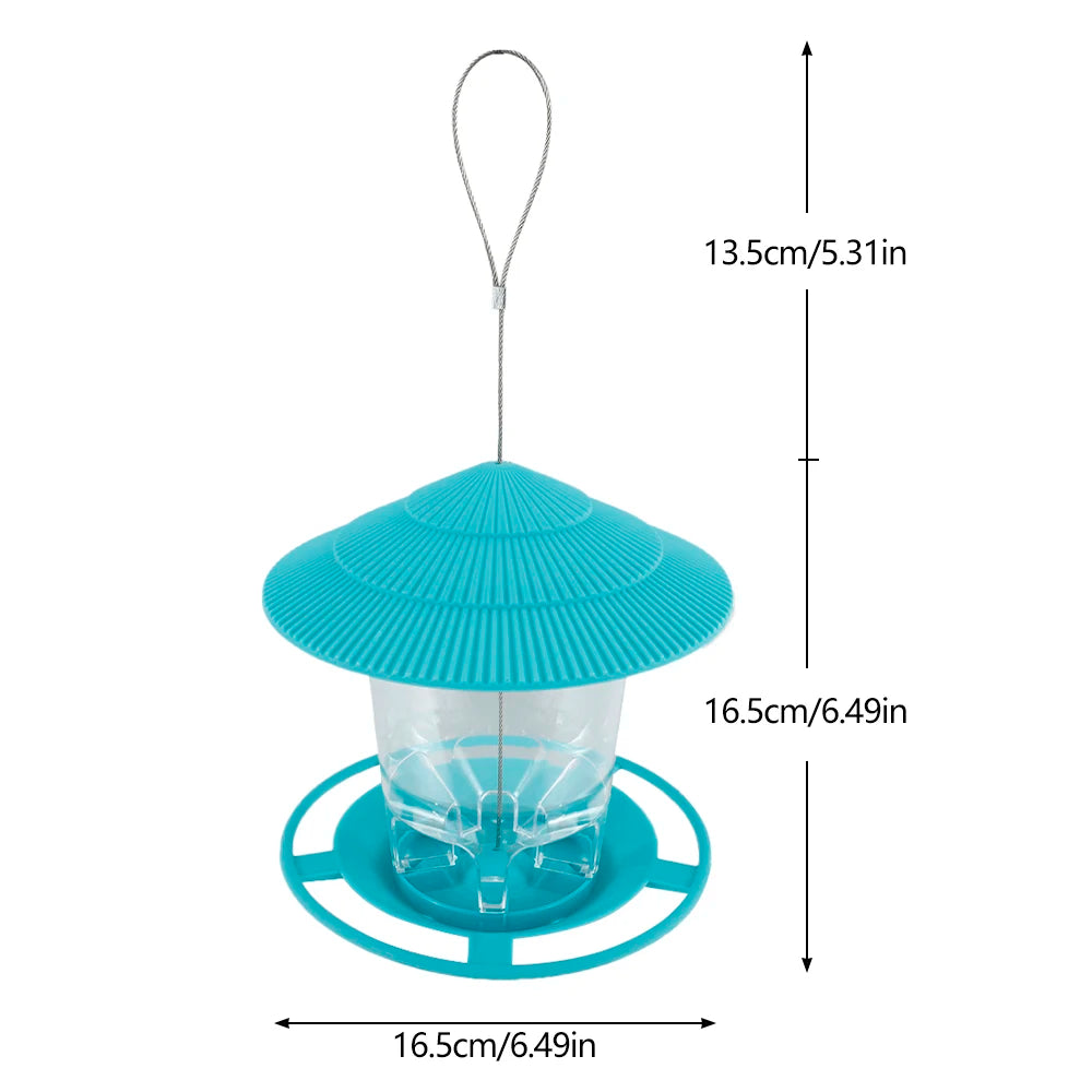 Hanging Outdoor Peanut and Seed Bird Feeder